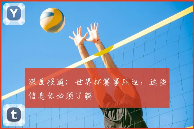 深度报道：世界杯赛事压注，这些信息你必须了解